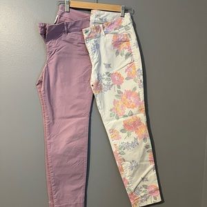 Two Pair Old Navy Pixie Pants Size 4